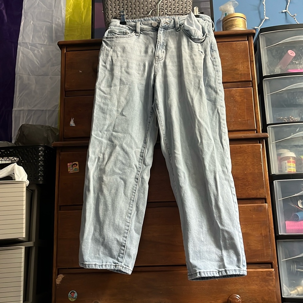 EUC SO High Rise Straight Jeans
